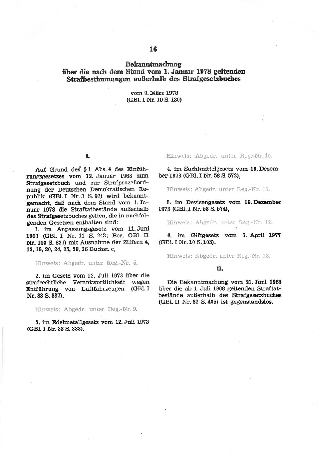 Strafgesetzbuch (StGB) der Deutschen Demokratischen Republik (DDR) und angrenzende Gesetze und Bestimmungen 1977, Seite 247 (StGB DDR Ges. Best. 1977, S. 247)