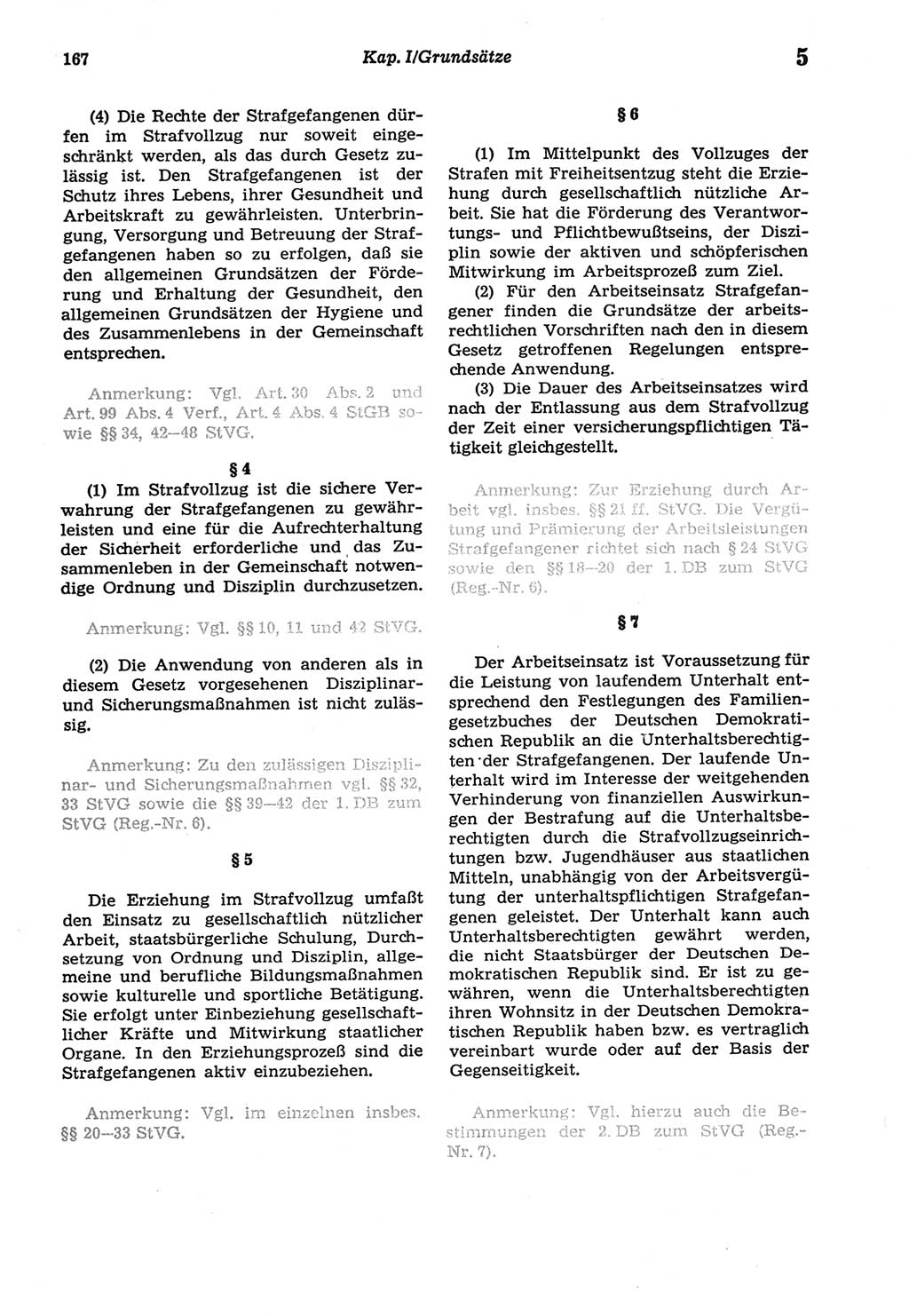 Strafprozeßordnung (StPO) der Deutschen Demokratischen Republik (DDR) sowie angrenzende Gesetze und Bestimmungen 1977, Seite 167 (StPO DDR Ges. Best. 1977, S. 167)
