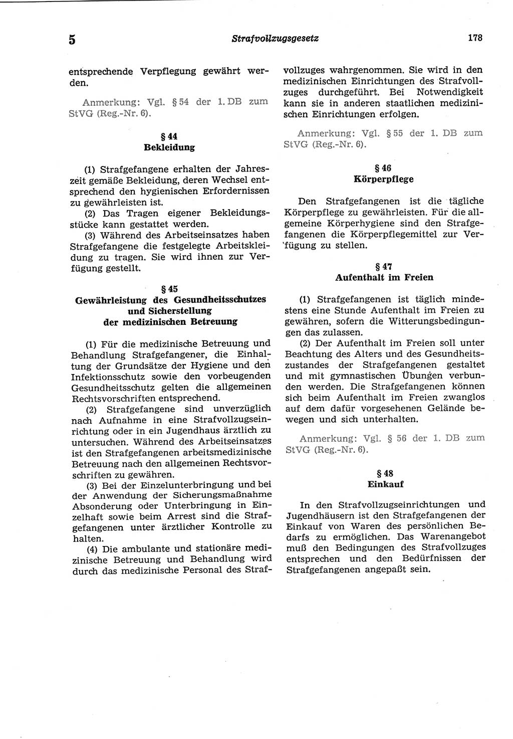 Strafprozeßordnung (StPO) der Deutschen Demokratischen Republik (DDR) sowie angrenzende Gesetze und Bestimmungen 1977, Seite 178 (StPO DDR Ges. Best. 1977, S. 178)