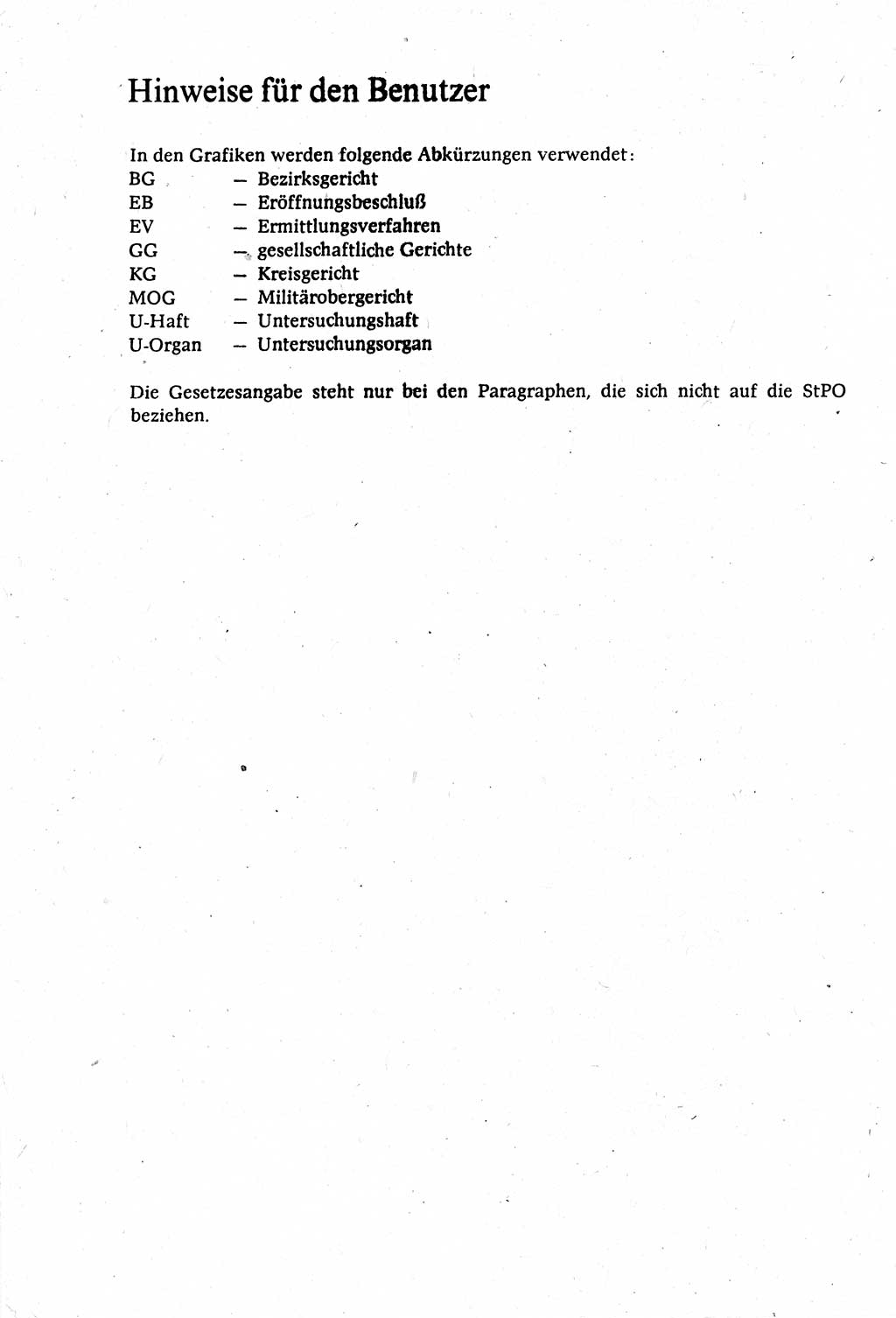 Strafverfahrensrecht [Deutsche Demokratische Republik (DDR)], Lehrbuch 1977, Seite 10 (Strafverf.-R. DDR Lb. 1977, S. 10)