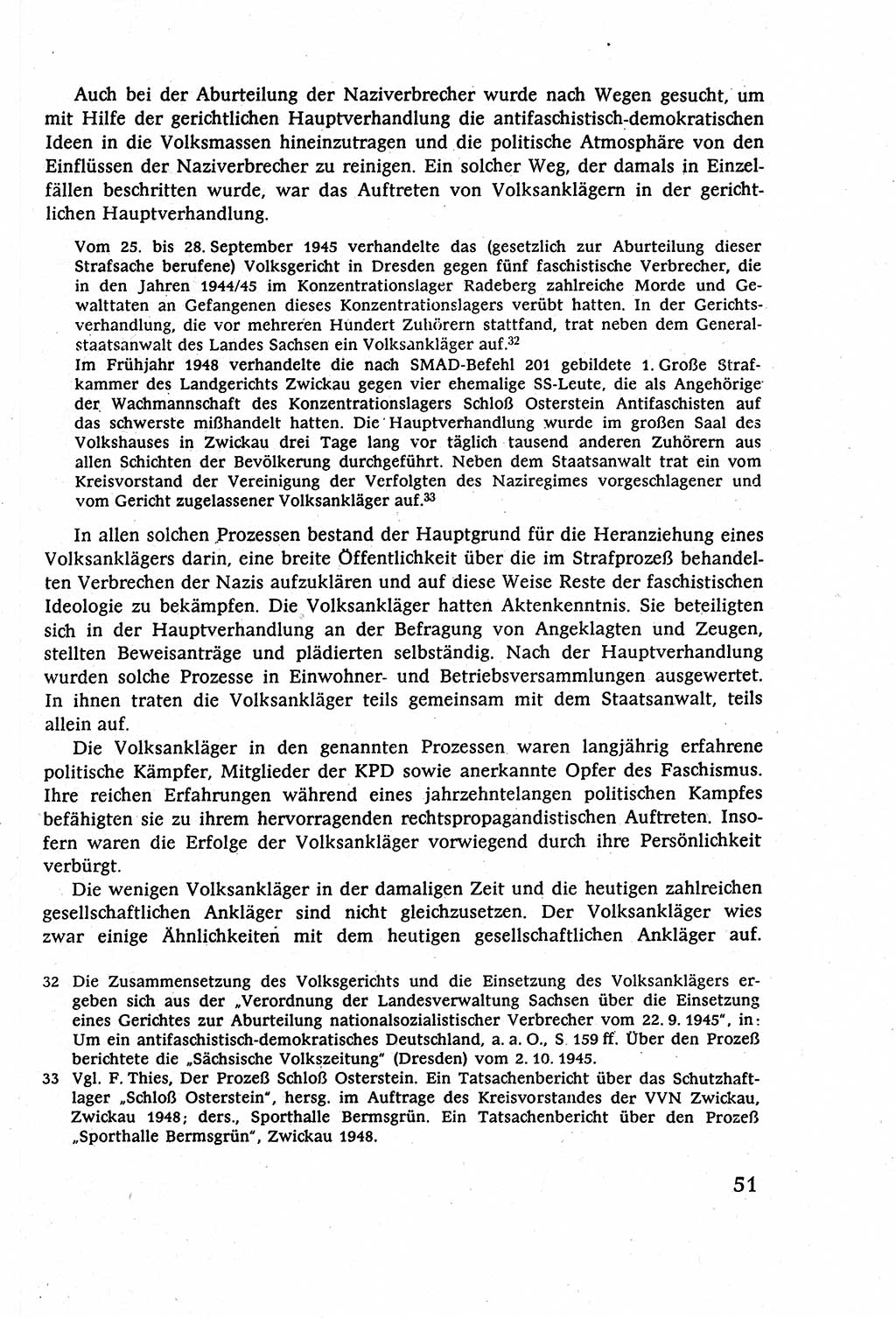 Strafverfahrensrecht [Deutsche Demokratische Republik (DDR)], Lehrbuch 1977, Seite 51 (Strafverf.-R. DDR Lb. 1977, S. 51)