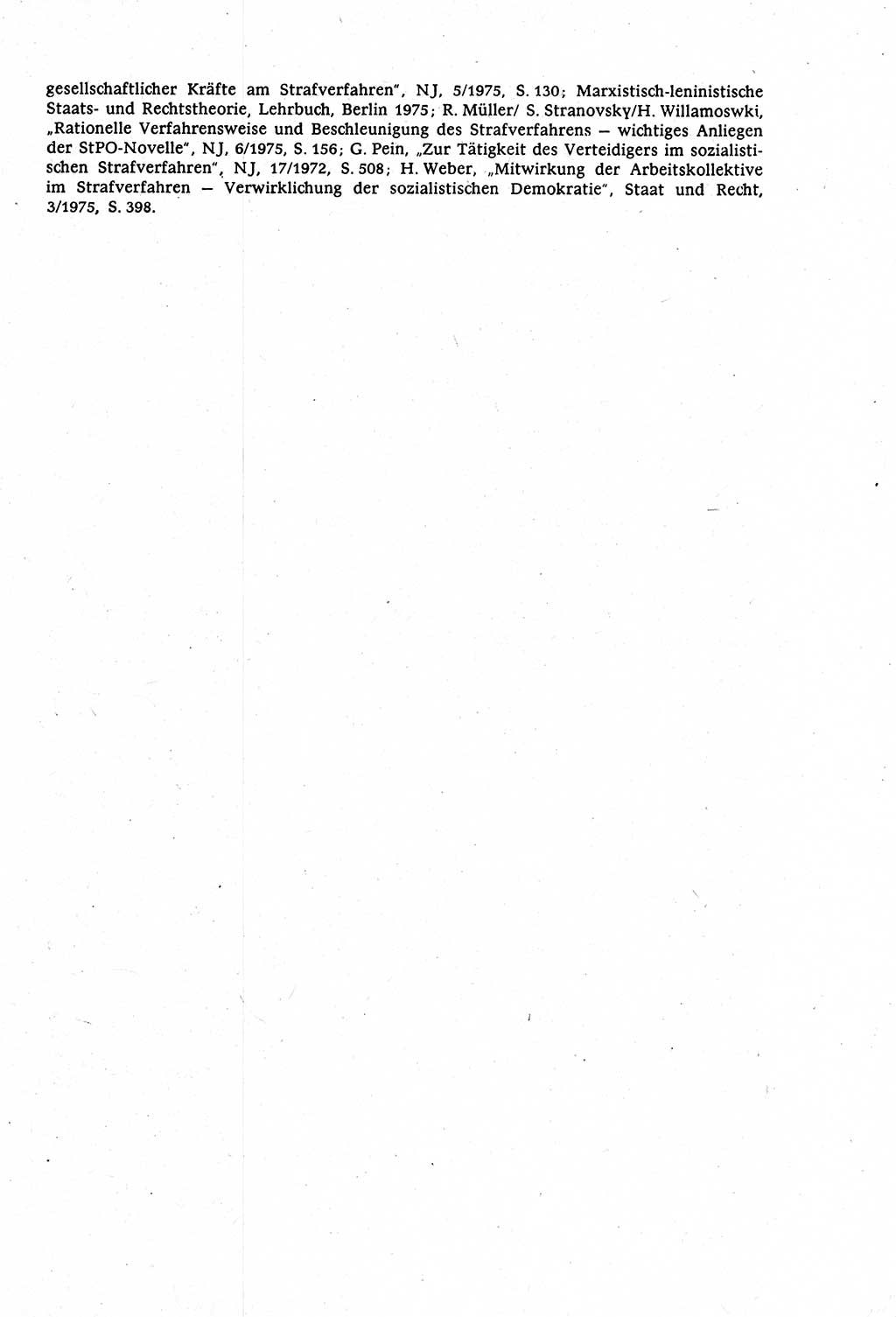 Strafverfahrensrecht [Deutsche Demokratische Republik (DDR)], Lehrbuch 1977, Seite 93 (Strafverf.-R. DDR Lb. 1977, S. 93)