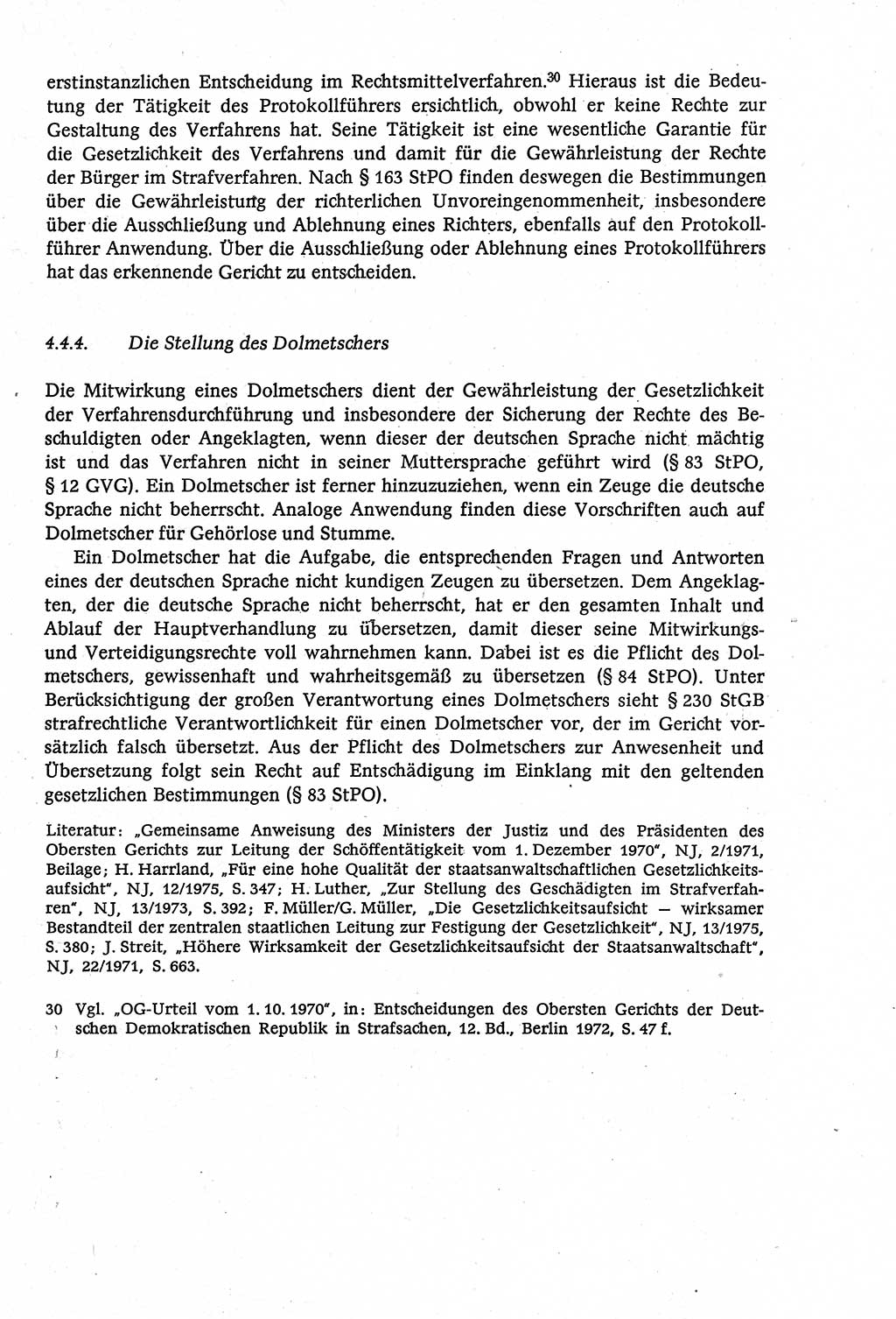 Strafverfahrensrecht [Deutsche Demokratische Republik (DDR)], Lehrbuch 1977, Seite 139 (Strafverf.-R. DDR Lb. 1977, S. 139)