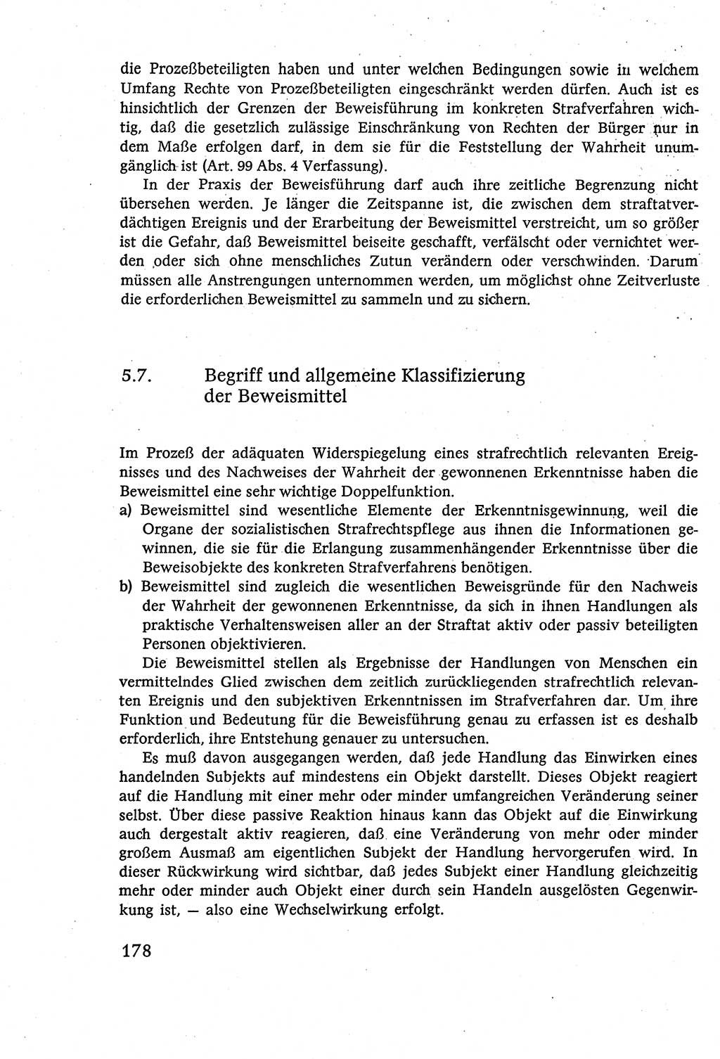Strafverfahrensrecht [Deutsche Demokratische Republik (DDR)], Lehrbuch 1977, Seite 178 (Strafverf.-R. DDR Lb. 1977, S. 178)