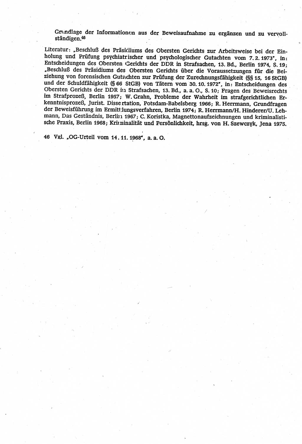 Strafverfahrensrecht [Deutsche Demokratische Republik (DDR)], Lehrbuch 1977, Seite 206 (Strafverf.-R. DDR Lb. 1977, S. 206)