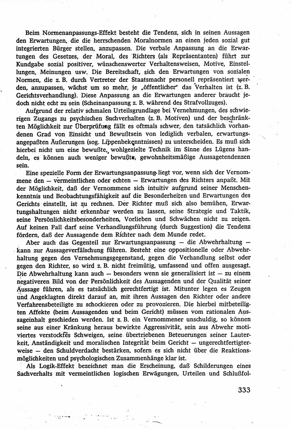Strafverfahrensrecht [Deutsche Demokratische Republik (DDR)], Lehrbuch 1977, Seite 333 (Strafverf.-R. DDR Lb. 1977, S. 333)