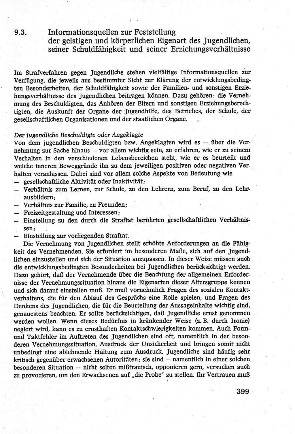 Strafverfahrensrecht [Deutsche Demokratische Republik (DDR)], Lehrbuch 1977, Seite 399 (Strafverf.-R. DDR Lb. 1977, S. 399)