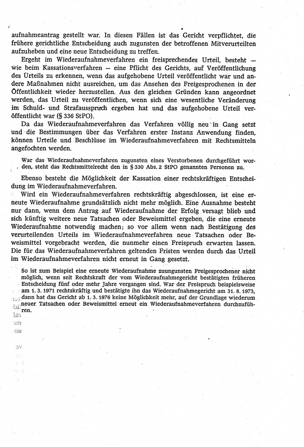 Strafverfahrensrecht [Deutsche Demokratische Republik (DDR)], Lehrbuch 1977, Seite 485 (Strafverf.-R. DDR Lb. 1977, S. 485)