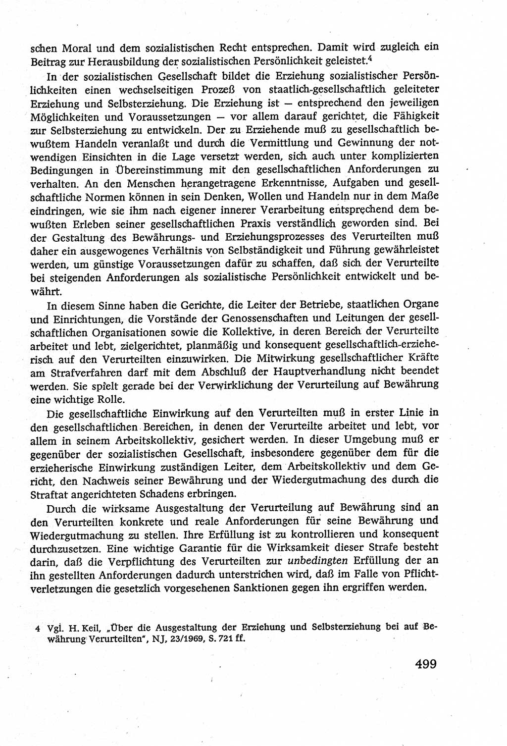 Strafverfahrensrecht [Deutsche Demokratische Republik (DDR)], Lehrbuch 1977, Seite 499 (Strafverf.-R. DDR Lb. 1977, S. 499)