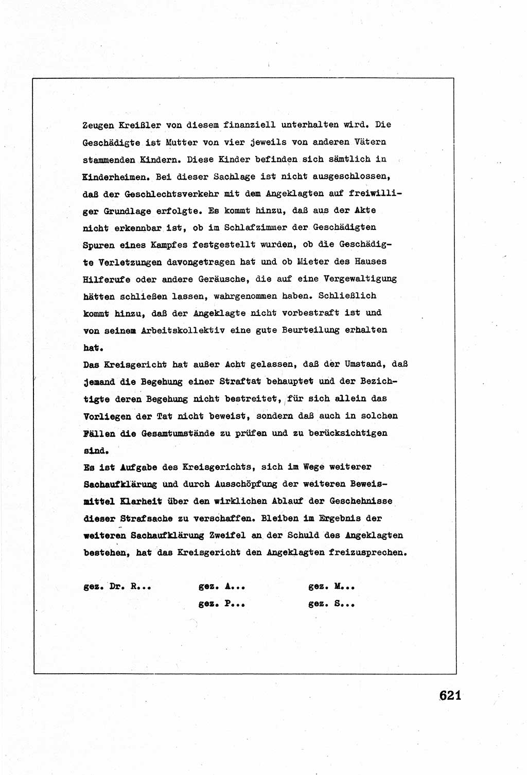 Strafverfahrensrecht [Deutsche Demokratische Republik (DDR)], Lehrbuch 1977, Seite 621 (Strafverf.-R. DDR Lb. 1977, S. 621)