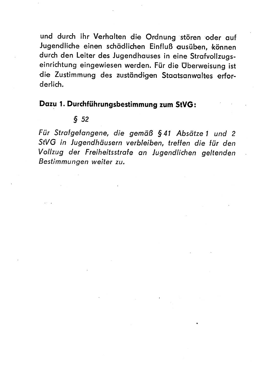 Gesetz über den Vollzug der Strafen mit Freiheitsentzug (Strafvollzugsgesetz) - StVG - [Deutsche Demokratische Republik (DDR)] 1977, Seite 68 (StVG DDR 1977, S. 68)