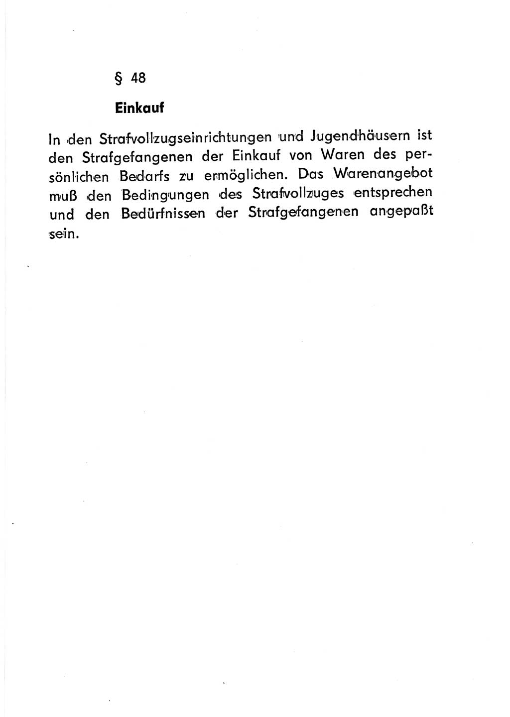 Gesetz über den Vollzug der Strafen mit Freiheitsentzug (Strafvollzugsgesetz) - StVG - [Deutsche Demokratische Republik (DDR)] 1977, Seite 75 (StVG DDR 1977, S. 75)