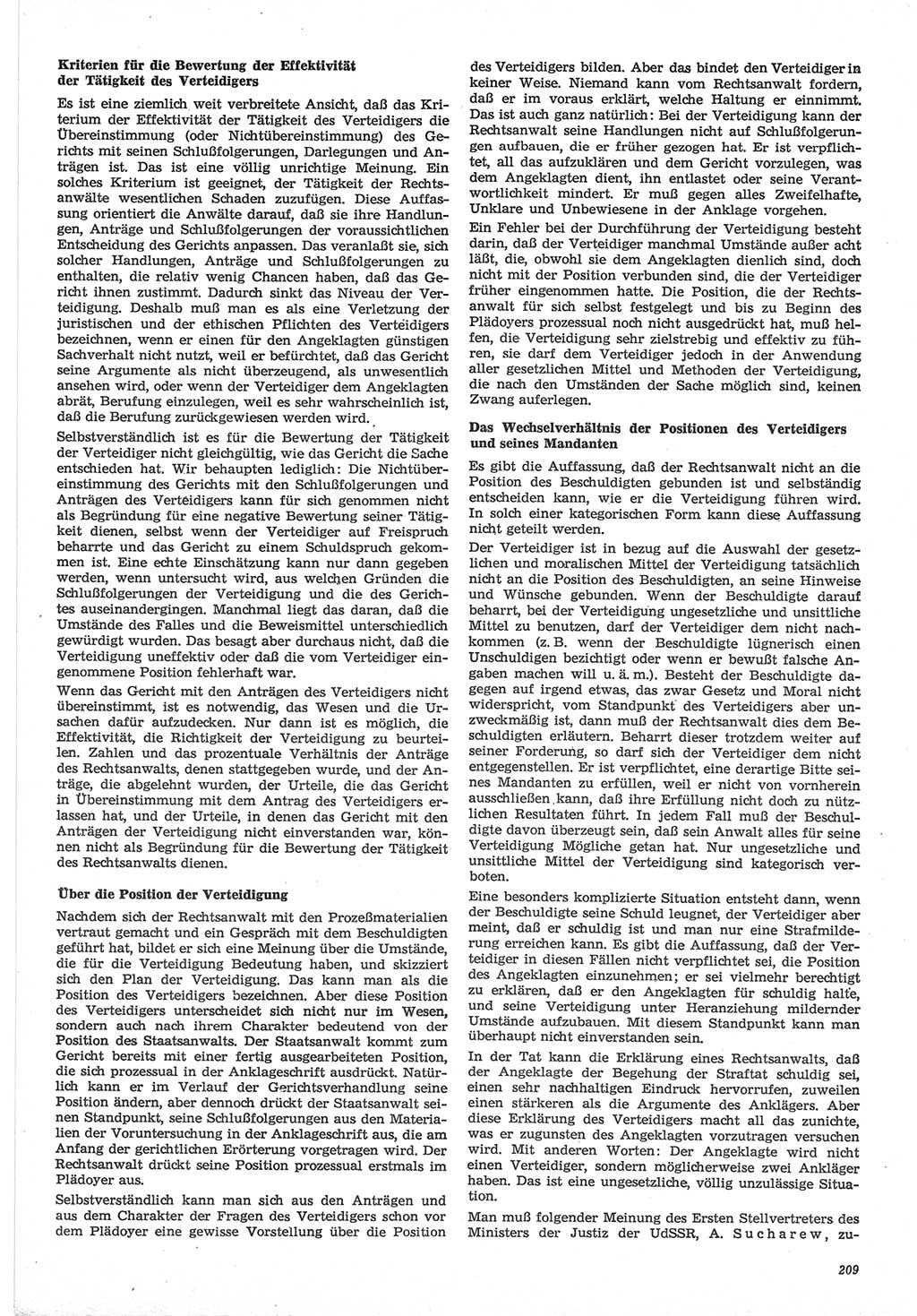 Neue Justiz (NJ), Zeitschrift für Recht und Rechtswissenschaft-Zeitschrift, sozialistisches Recht und Gesetzlichkeit, 31. Jahrgang 1977, Seite 209 (NJ DDR 1977, S. 209)