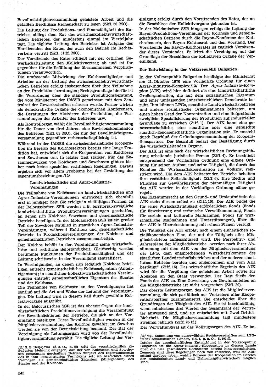 Neue Justiz (NJ), Zeitschrift für Recht und Rechtswissenschaft-Zeitschrift, sozialistisches Recht und Gesetzlichkeit, 31. Jahrgang 1977, Seite 242 (NJ DDR 1977, S. 242)