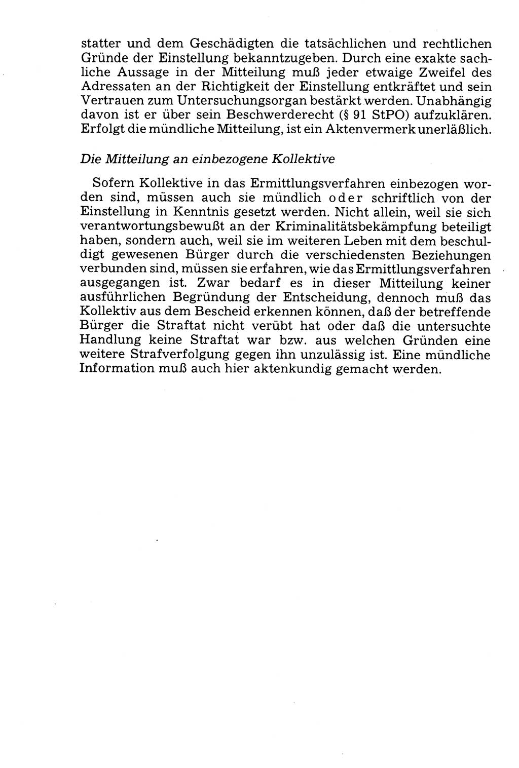 Der Abschluß des Ermittlungsverfahrens [Deutsche Demokratische Republik (DDR)] 1978, Seite 52 (Abschl. EV DDR 1978, S. 52)
