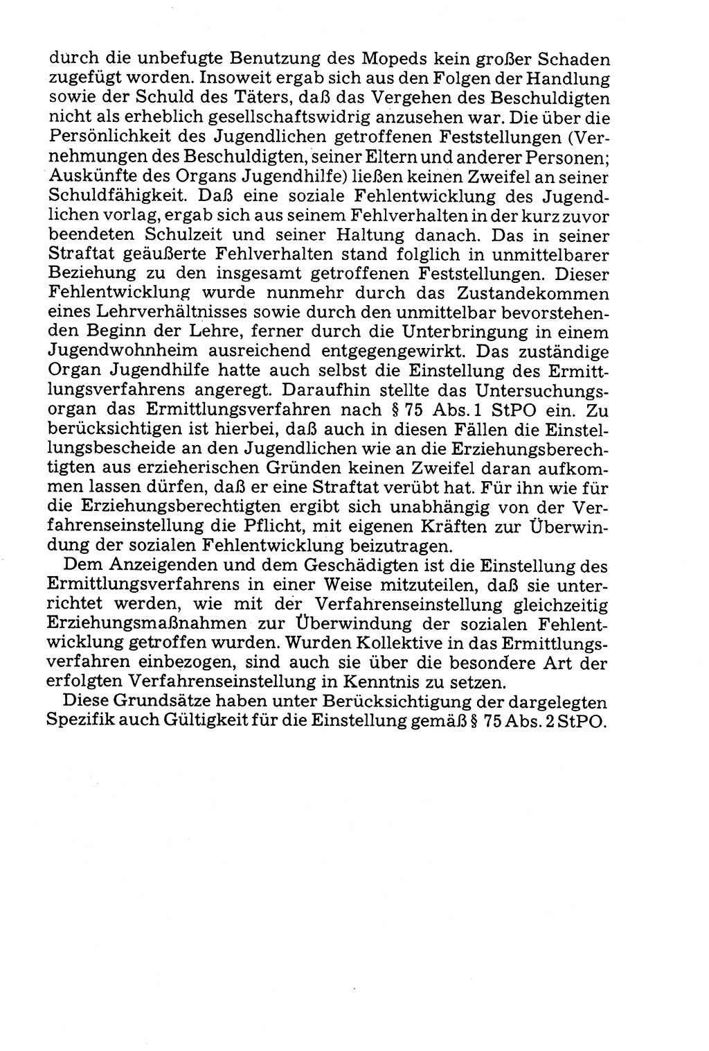 Der Abschluß des Ermittlungsverfahrens [Deutsche Demokratische Republik (DDR)] 1978, Seite 63 (Abschl. EV DDR 1978, S. 63)