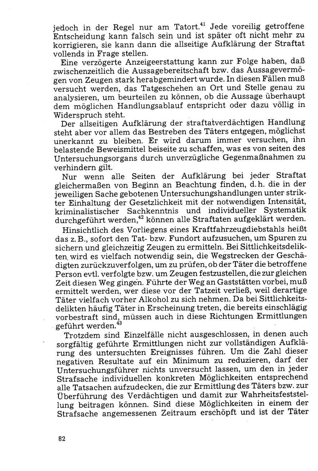 Der Abschluß des Ermittlungsverfahrens [Deutsche Demokratische Republik (DDR)] 1978, Seite 82 (Abschl. EV DDR 1978, S. 82)