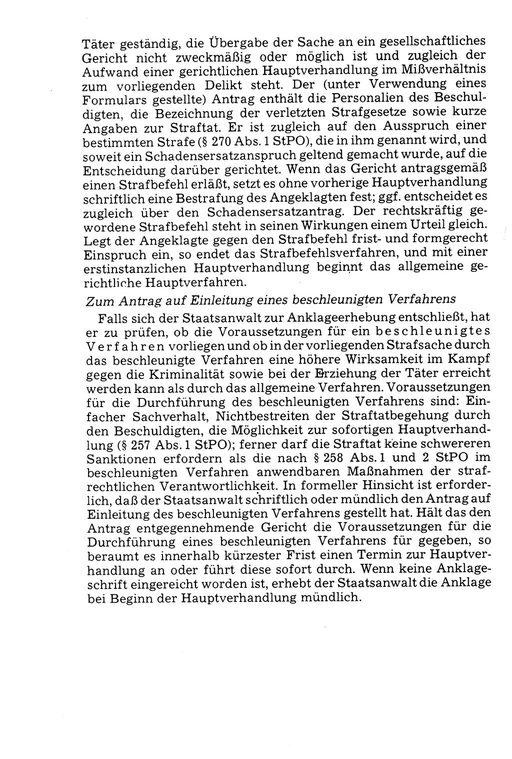 Der Abschluß des Ermittlungsverfahrens [Deutsche Demokratische Republik (DDR)] 1978, Seite 126 (Abschl. EV DDR 1978, S. 126)