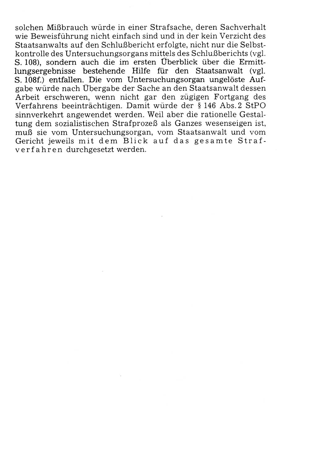 Der Abschluß des Ermittlungsverfahrens [Deutsche Demokratische Republik (DDR)] 1978, Seite 133 (Abschl. EV DDR 1978, S. 133)