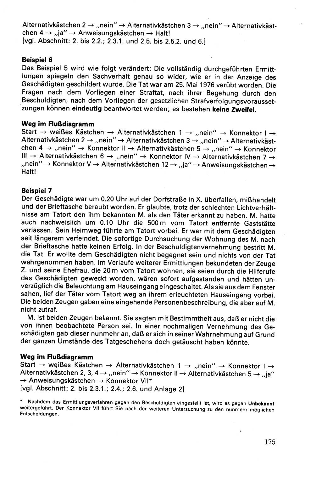 Der Abschluß des Ermittlungsverfahrens [Deutsche Demokratische Republik (DDR)] 1978, Seite 175 (Abschl. EV DDR 1978, S. 175)