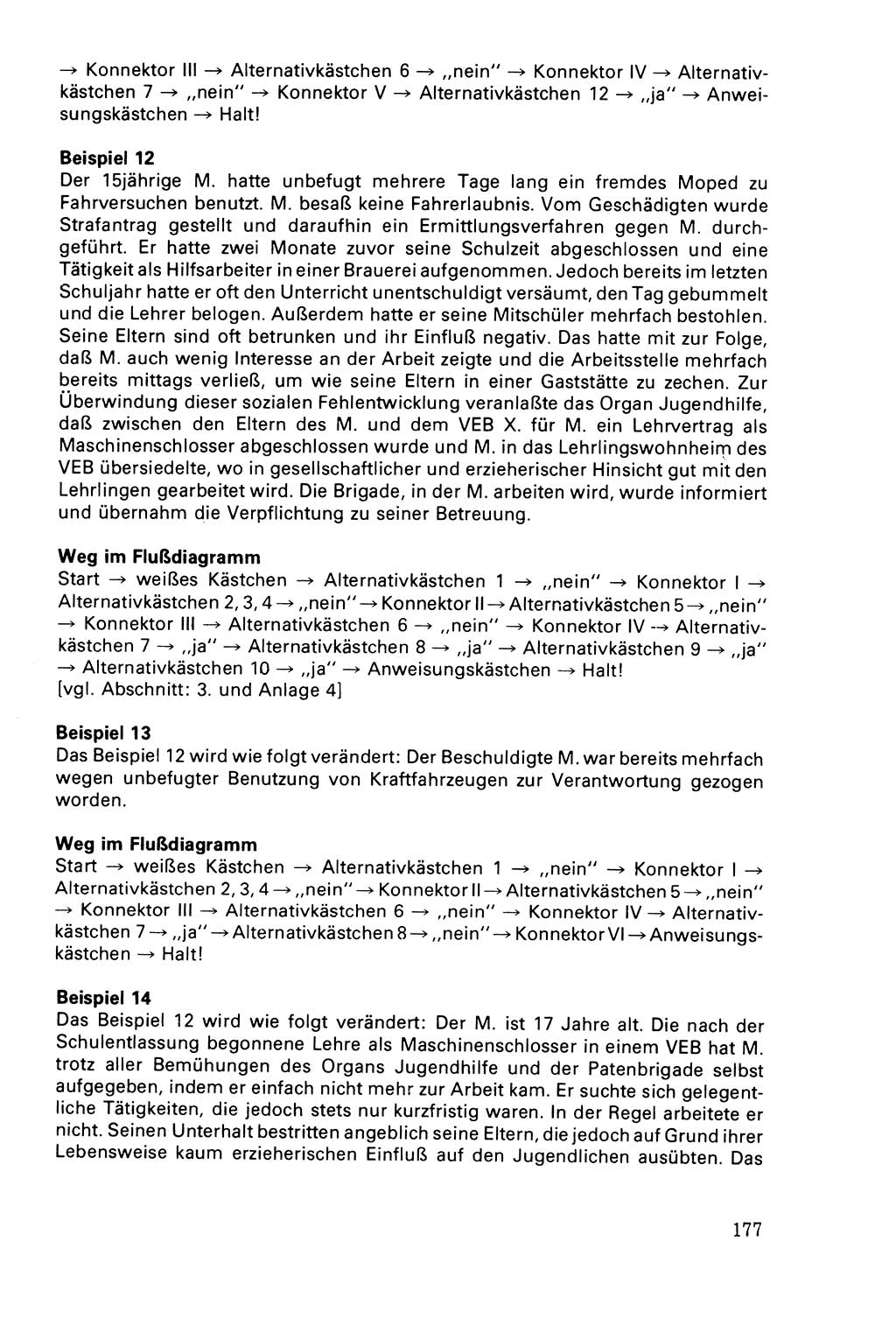 Der Abschluß des Ermittlungsverfahrens [Deutsche Demokratische Republik (DDR)] 1978, Seite 177 (Abschl. EV DDR 1978, S. 177)