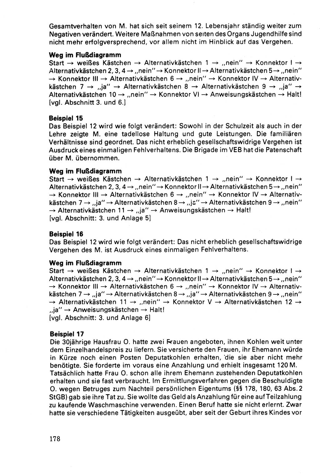 Der Abschluß des Ermittlungsverfahrens [Deutsche Demokratische Republik (DDR)] 1978, Seite 178 (Abschl. EV DDR 1978, S. 178)