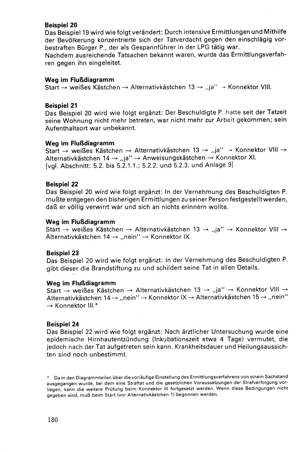 Der Abschluß des Ermittlungsverfahrens [Deutsche Demokratische Republik (DDR)] 1978, Seite 180 (Abschl. EV DDR 1978, S. 180)