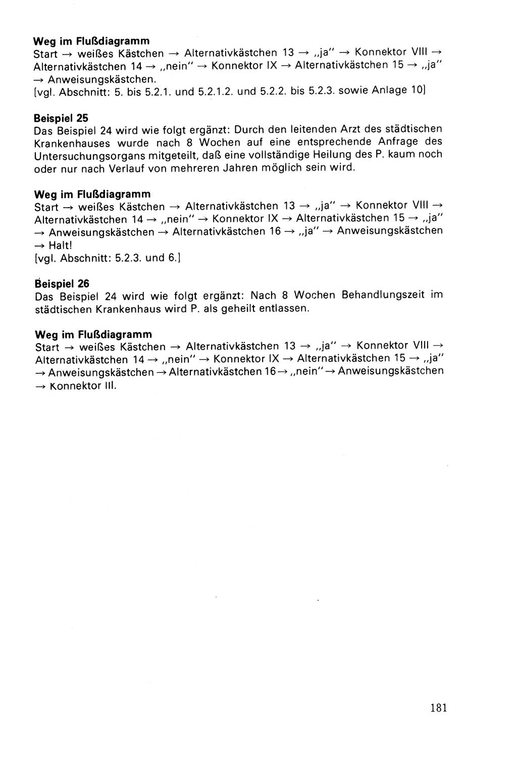 Der Abschluß des Ermittlungsverfahrens [Deutsche Demokratische Republik (DDR)] 1978, Seite 181 (Abschl. EV DDR 1978, S. 181)