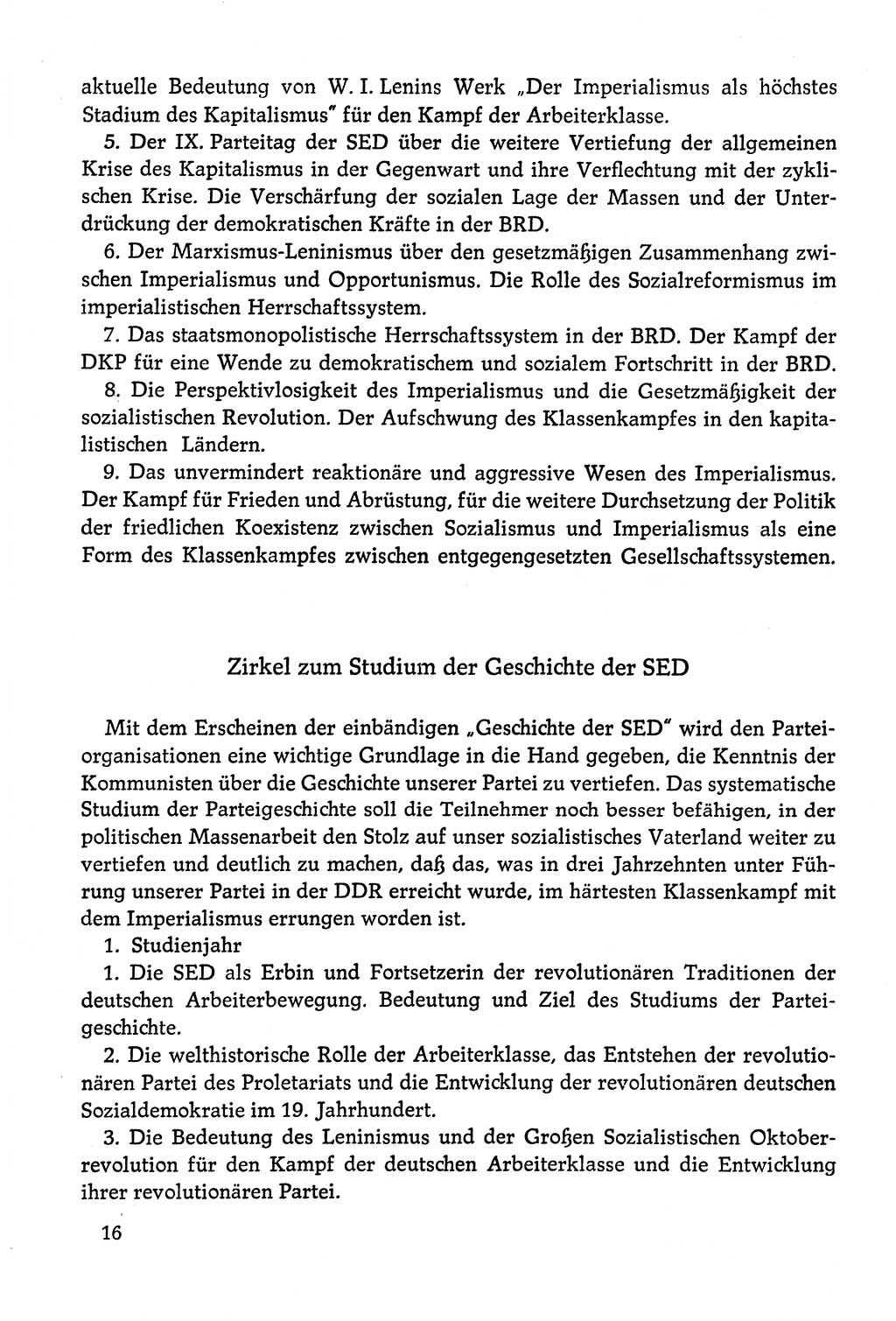 Dokumente der Sozialistischen Einheitspartei Deutschlands (SED) [Deutsche Demokratische Republik (DDR)] 1978-1979, Seite 16 (Dok. SED DDR 1978-1979, S. 16)