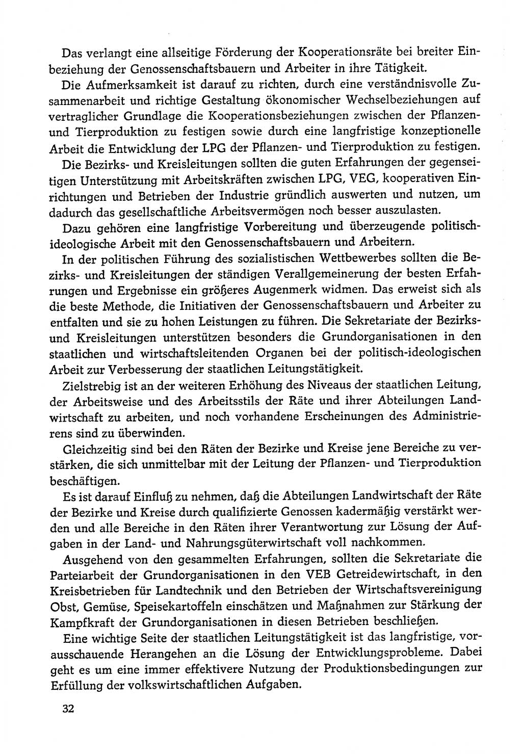 Dokumente der Sozialistischen Einheitspartei Deutschlands (SED) [Deutsche Demokratische Republik (DDR)] 1978-1979, Seite 32 (Dok. SED DDR 1978-1979, S. 32)