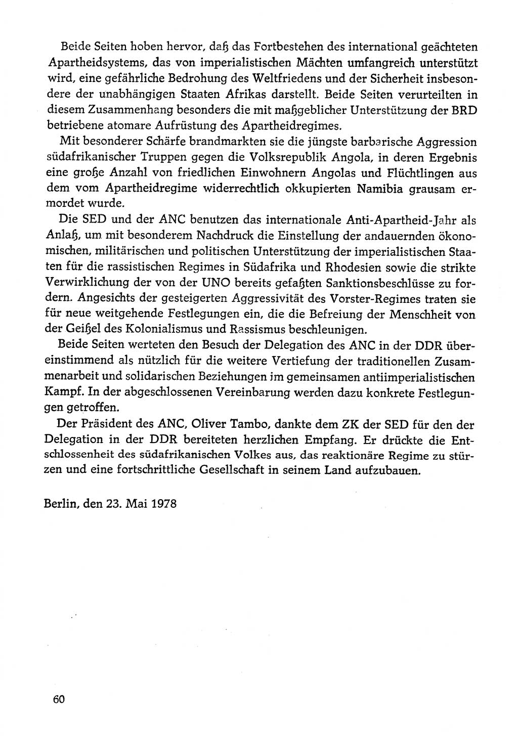 Dokumente der Sozialistischen Einheitspartei Deutschlands (SED) [Deutsche Demokratische Republik (DDR)] 1978-1979, Seite 60 (Dok. SED DDR 1978-1979, S. 60)