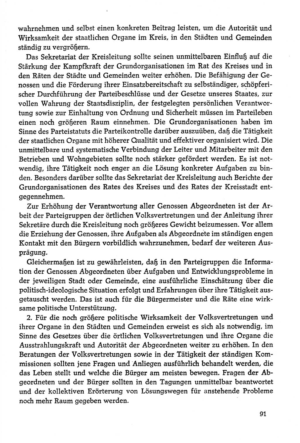 Dokumente der Sozialistischen Einheitspartei Deutschlands (SED) [Deutsche Demokratische Republik (DDR)] 1978-1979, Seite 91 (Dok. SED DDR 1978-1979, S. 91)