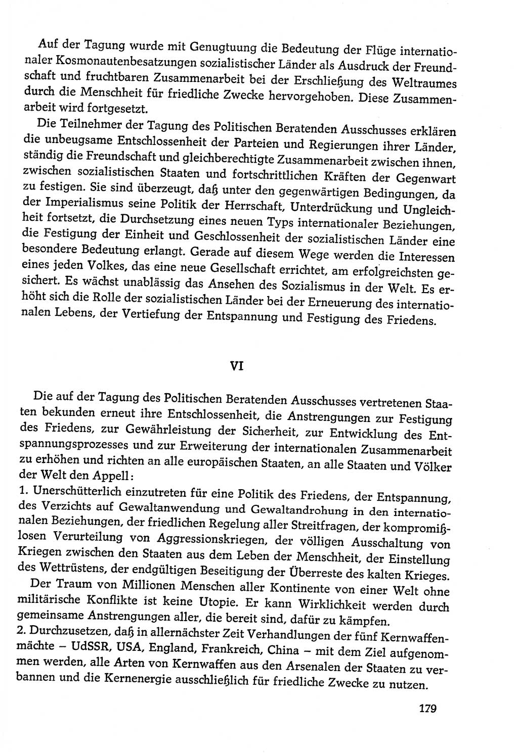 Dokumente der Sozialistischen Einheitspartei Deutschlands (SED) [Deutsche Demokratische Republik (DDR)] 1978-1979, Seite 179 (Dok. SED DDR 1978-1979, S. 179)