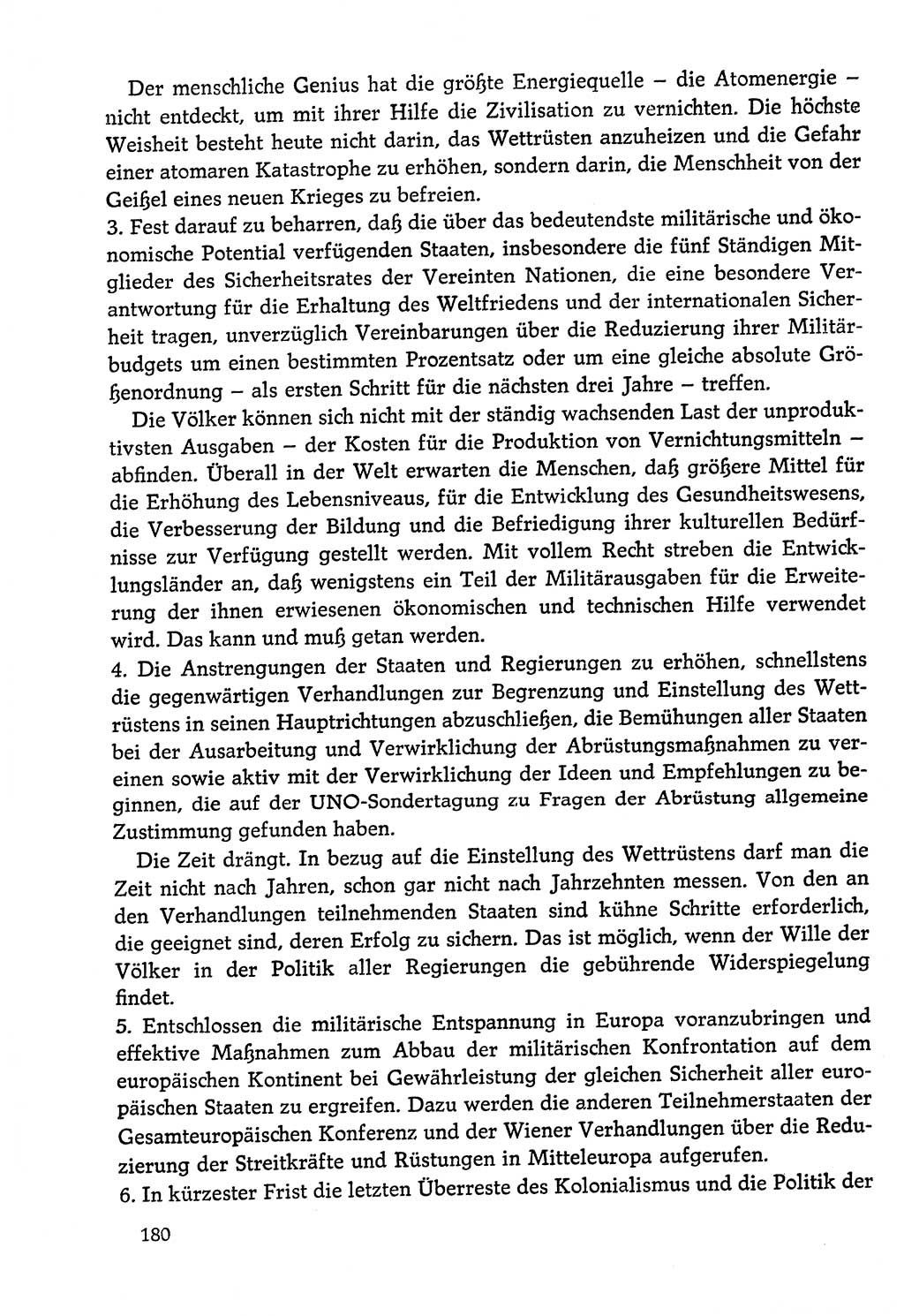 Dokumente der Sozialistischen Einheitspartei Deutschlands (SED) [Deutsche Demokratische Republik (DDR)] 1978-1979, Seite 180 (Dok. SED DDR 1978-1979, S. 180)