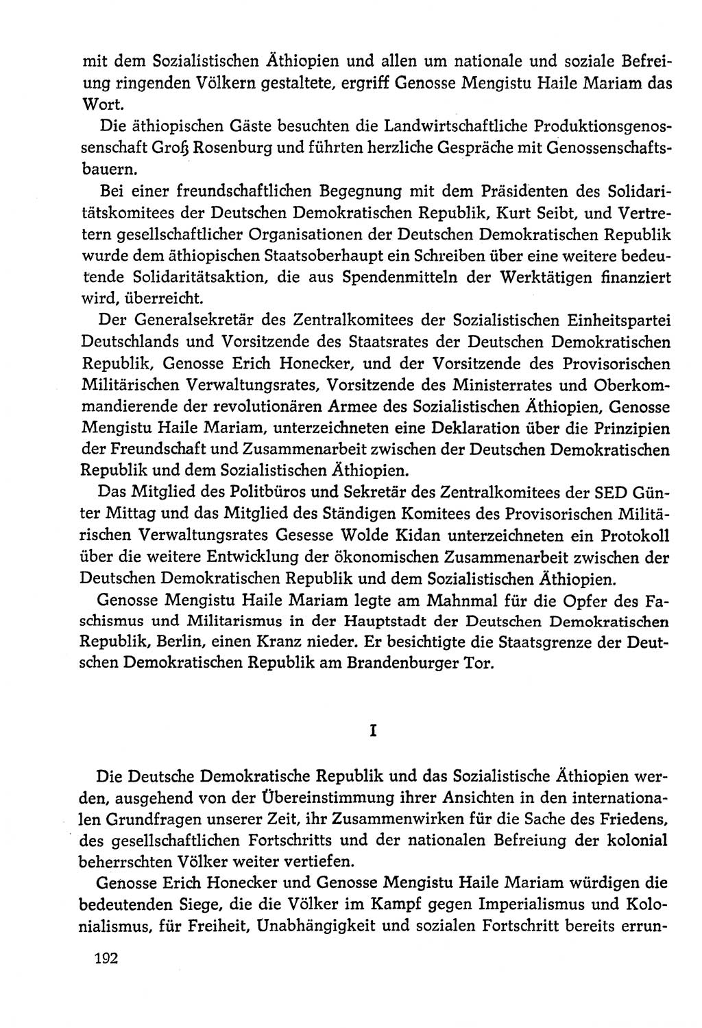 Dokumente der Sozialistischen Einheitspartei Deutschlands (SED) [Deutsche Demokratische Republik (DDR)] 1978-1979, Seite 192 (Dok. SED DDR 1978-1979, S. 192)