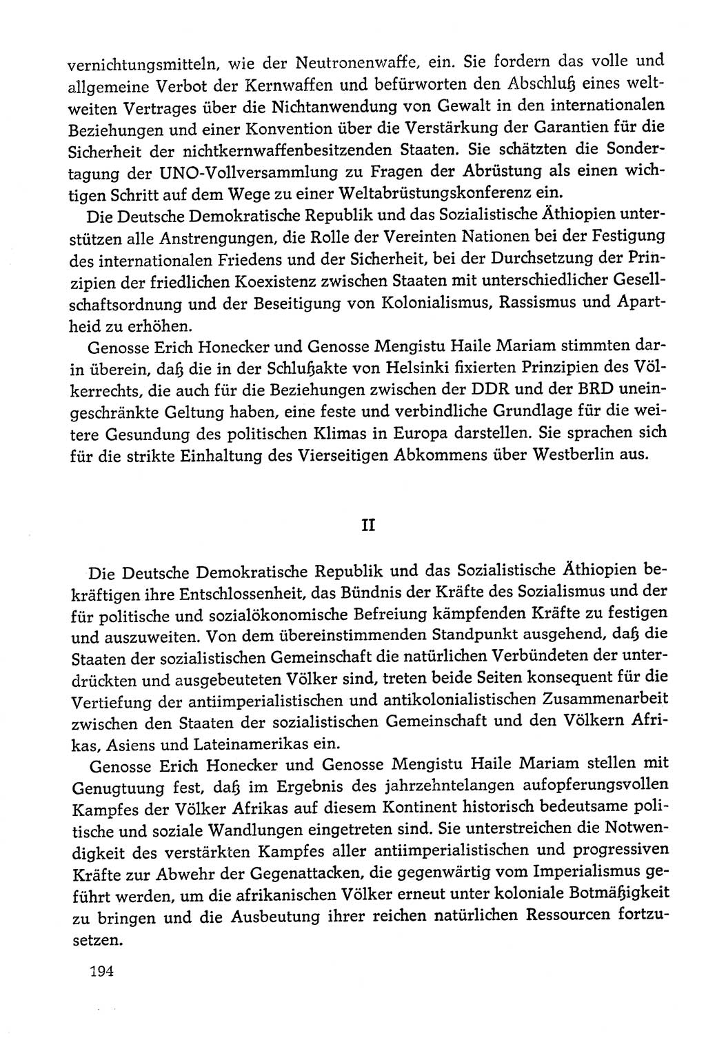 Dokumente der Sozialistischen Einheitspartei Deutschlands (SED) [Deutsche Demokratische Republik (DDR)] 1978-1979, Seite 194 (Dok. SED DDR 1978-1979, S. 194)