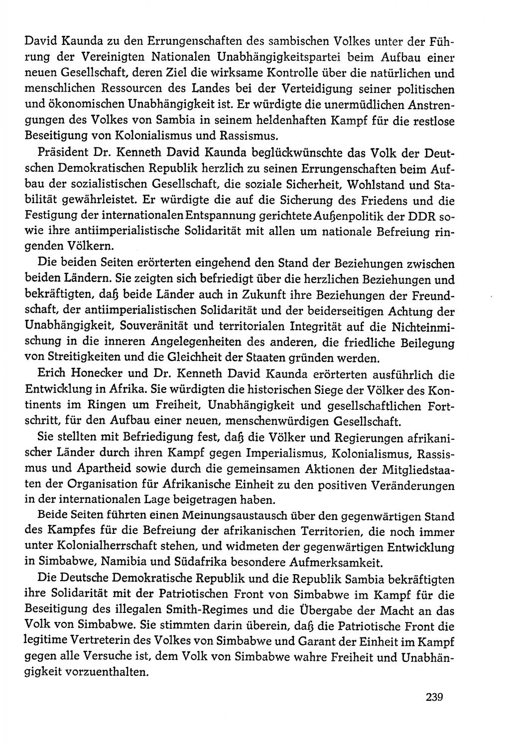 Dokumente der Sozialistischen Einheitspartei Deutschlands (SED) [Deutsche Demokratische Republik (DDR)] 1978-1979, Seite 239 (Dok. SED DDR 1978-1979, S. 239)