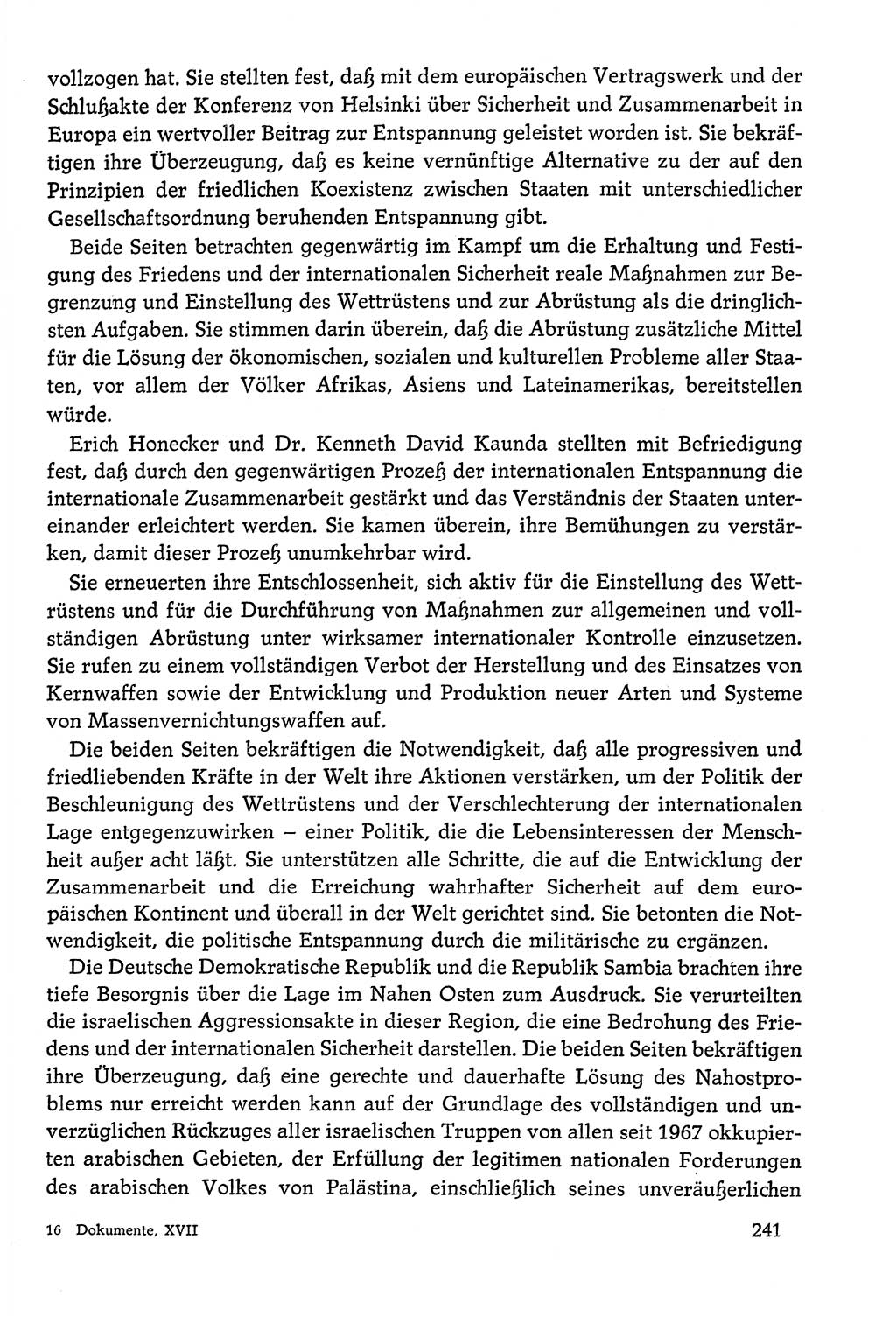 Dokumente der Sozialistischen Einheitspartei Deutschlands (SED) [Deutsche Demokratische Republik (DDR)] 1978-1979, Seite 241 (Dok. SED DDR 1978-1979, S. 241)