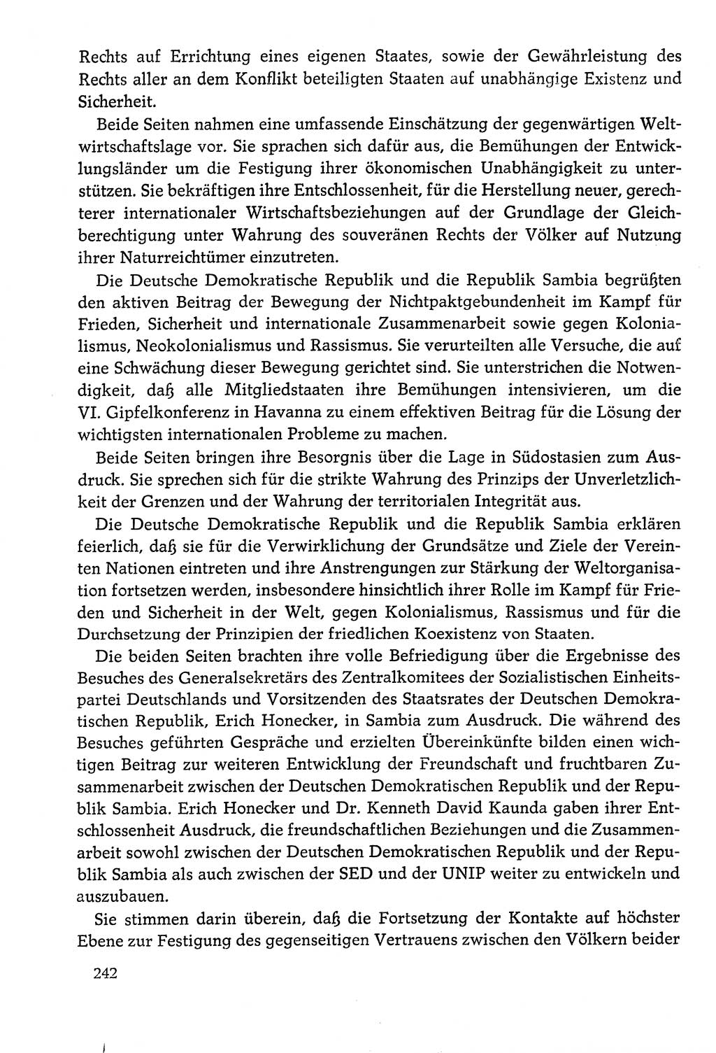 Dokumente der Sozialistischen Einheitspartei Deutschlands (SED) [Deutsche Demokratische Republik (DDR)] 1978-1979, Seite 242 (Dok. SED DDR 1978-1979, S. 242)