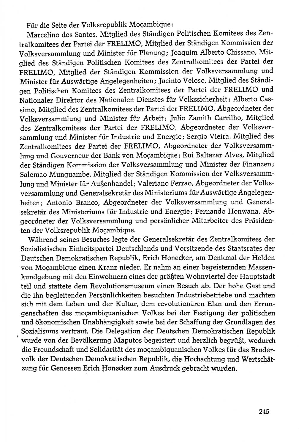 Dokumente der Sozialistischen Einheitspartei Deutschlands (SED) [Deutsche Demokratische Republik (DDR)] 1978-1979, Seite 245 (Dok. SED DDR 1978-1979, S. 245)