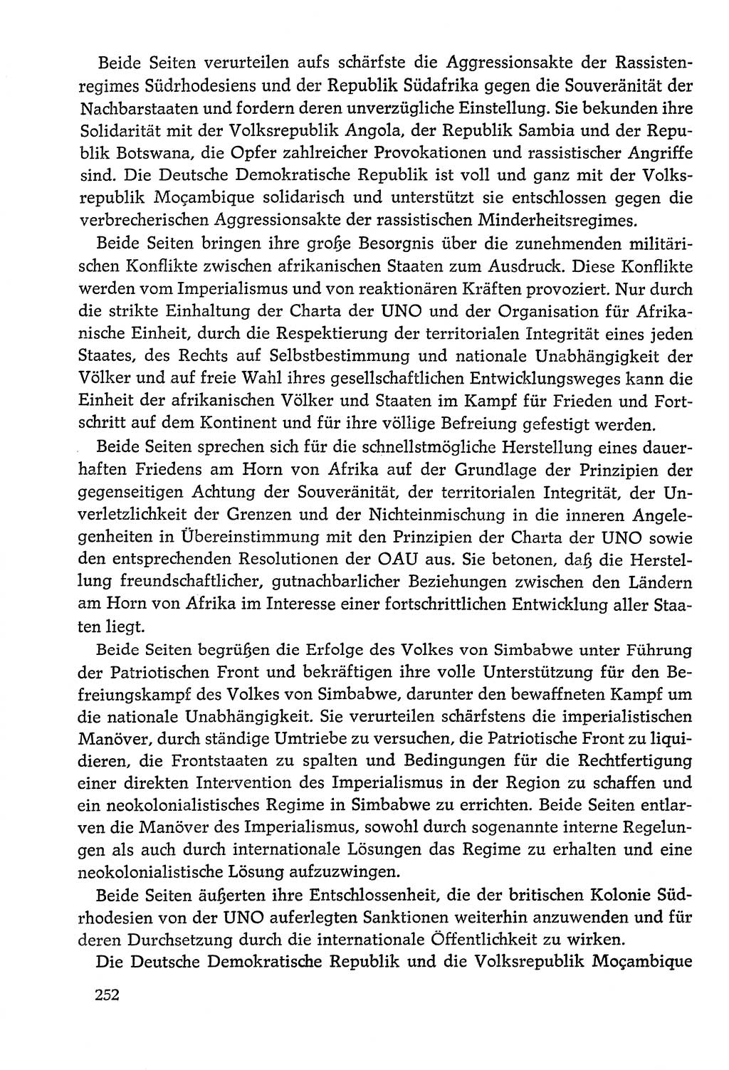 Dokumente der Sozialistischen Einheitspartei Deutschlands (SED) [Deutsche Demokratische Republik (DDR)] 1978-1979, Seite 252 (Dok. SED DDR 1978-1979, S. 252)