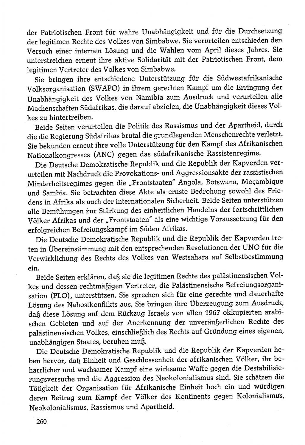 Dokumente der Sozialistischen Einheitspartei Deutschlands (SED) [Deutsche Demokratische Republik (DDR)] 1978-1979, Seite 260 (Dok. SED DDR 1978-1979, S. 260)