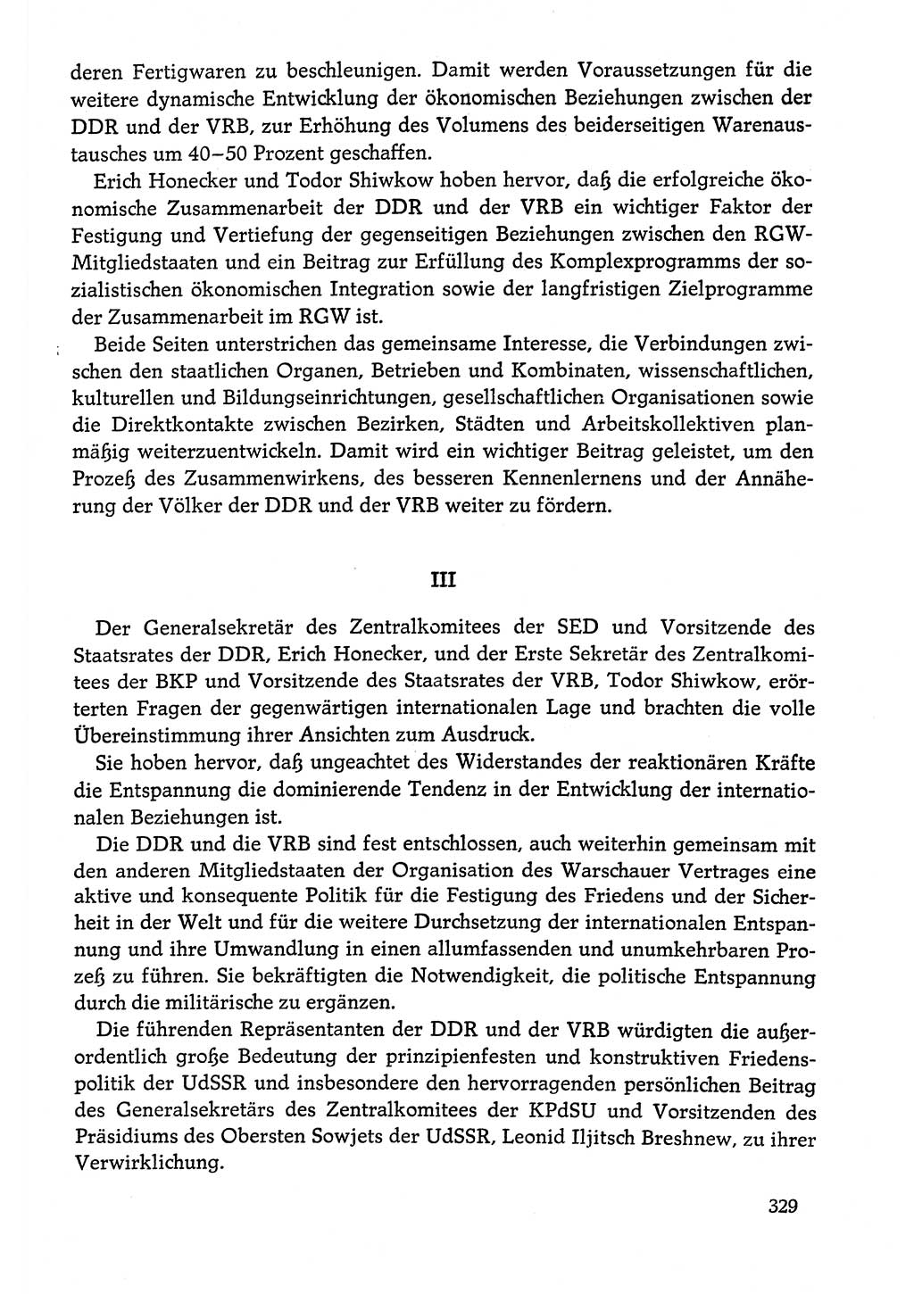 Dokumente der Sozialistischen Einheitspartei Deutschlands (SED) [Deutsche Demokratische Republik (DDR)] 1978-1979, Seite 329 (Dok. SED DDR 1978-1979, S. 329)