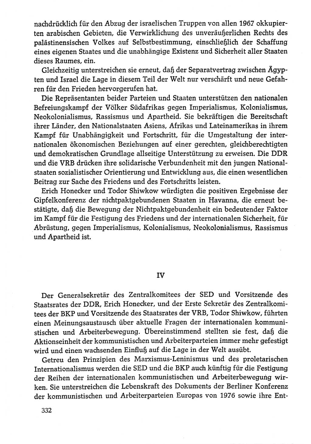 Dokumente der Sozialistischen Einheitspartei Deutschlands (SED) [Deutsche Demokratische Republik (DDR)] 1978-1979, Seite 332 (Dok. SED DDR 1978-1979, S. 332)