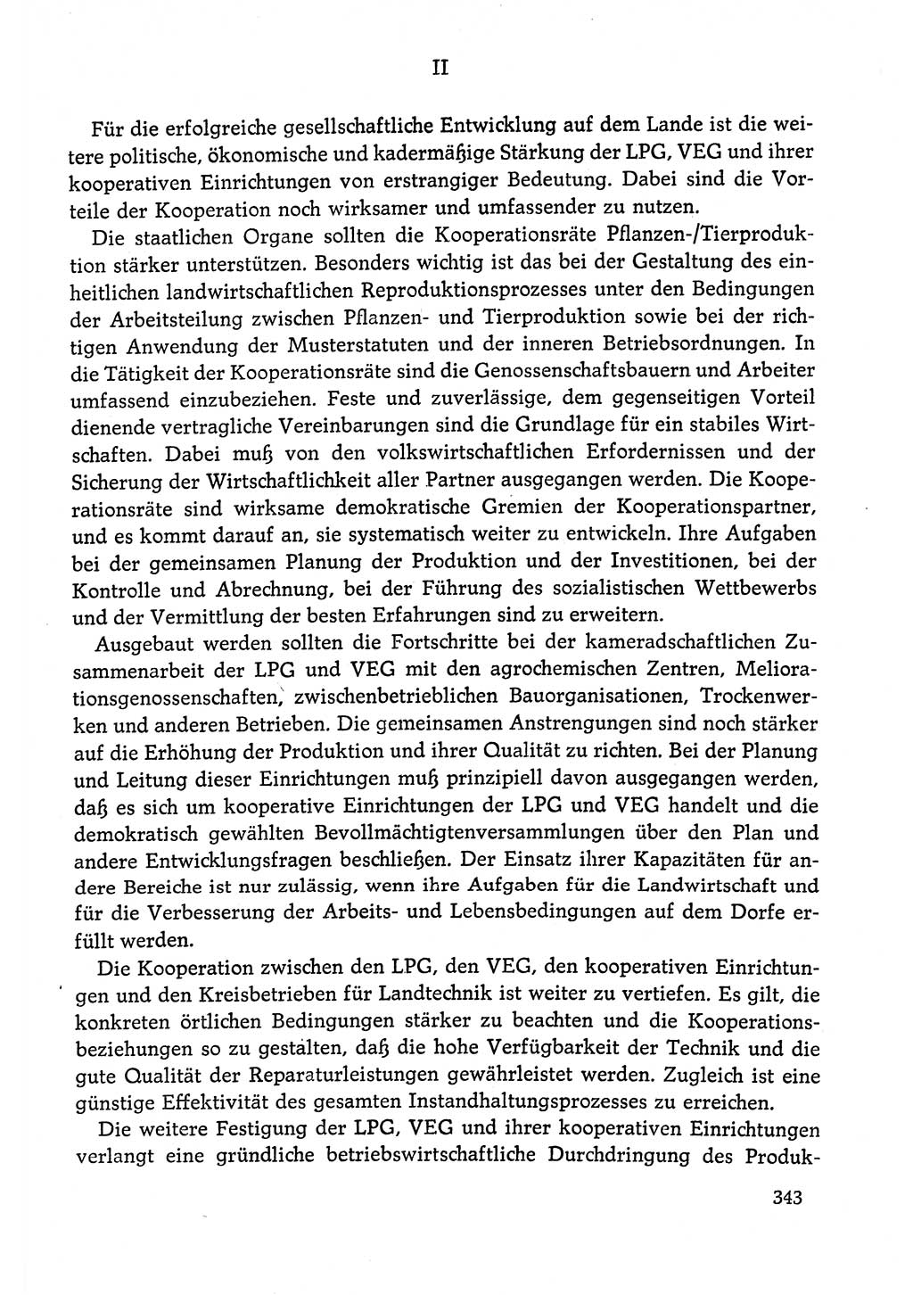 Dokumente der Sozialistischen Einheitspartei Deutschlands (SED) [Deutsche Demokratische Republik (DDR)] 1978-1979, Seite 343 (Dok. SED DDR 1978-1979, S. 343)