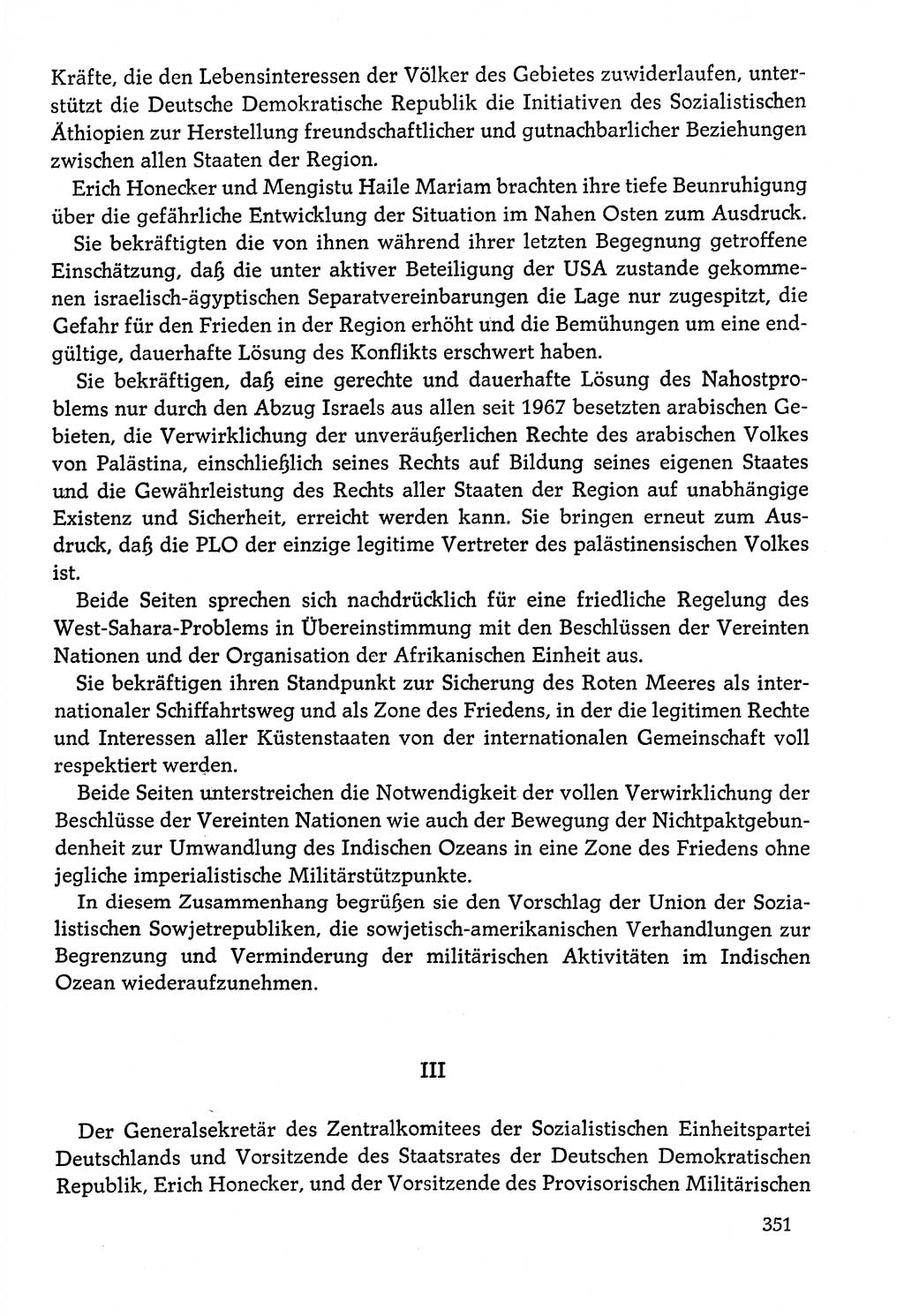 Dokumente der Sozialistischen Einheitspartei Deutschlands (SED) [Deutsche Demokratische Republik (DDR)] 1978-1979, Seite 351 (Dok. SED DDR 1978-1979, S. 351)