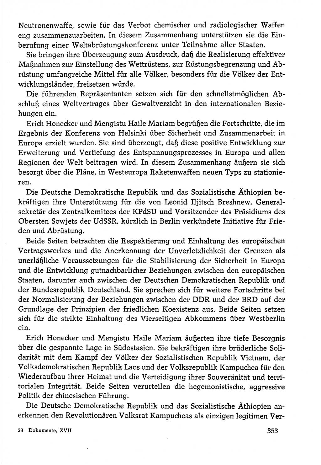 Dokumente der Sozialistischen Einheitspartei Deutschlands (SED) [Deutsche Demokratische Republik (DDR)] 1978-1979, Seite 353 (Dok. SED DDR 1978-1979, S. 353)
