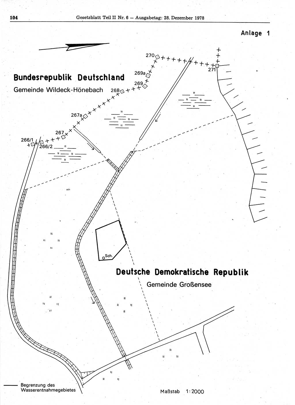 Gesetzblatt (GBl.) der Deutschen Demokratischen Republik (DDR) Teil ⅠⅠ 1978, Seite 104 (GBl. DDR ⅠⅠ 1978, S. 104)