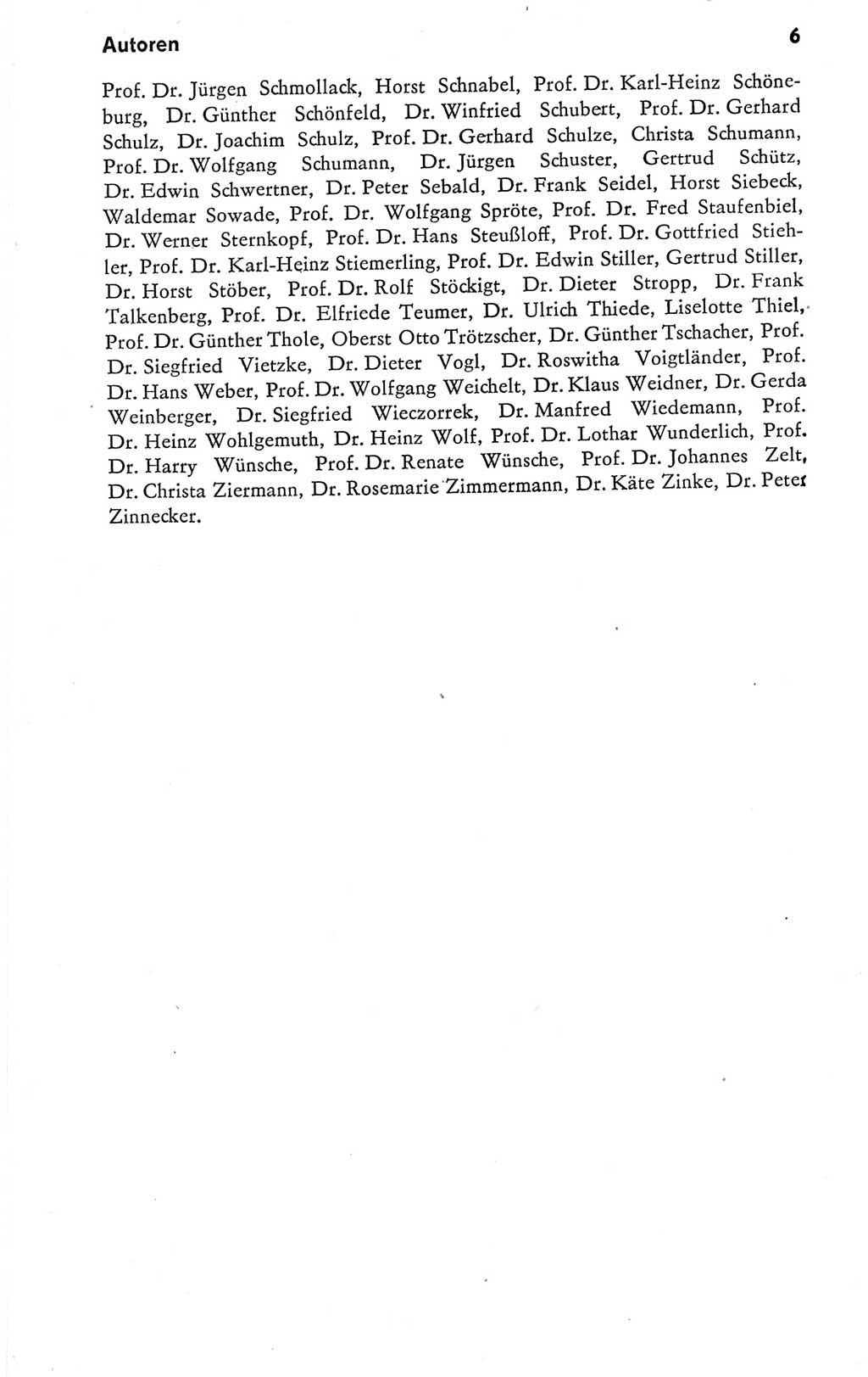 Kleines politisches Wörterbuch [Deutsche Demokratische Republik (DDR)] 1978, Seite 6 (Kl. pol. Wb. DDR 1978, S. 6)