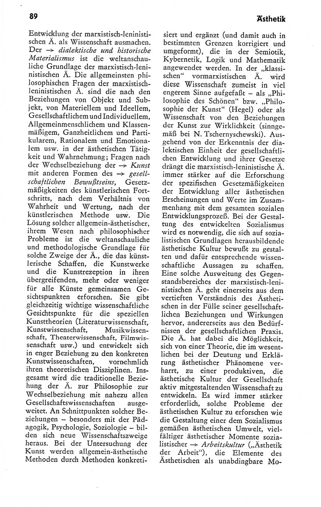Kleines politisches Wörterbuch [Deutsche Demokratische Republik (DDR)] 1978, Seite 89 (Kl. pol. Wb. DDR 1978, S. 89)